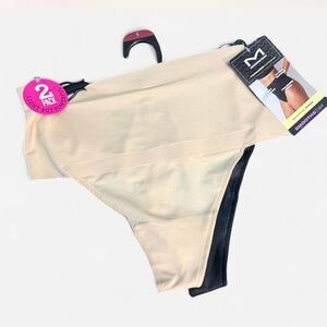 Maidenform Women's Light Control Shaping Thong 2-Pack | Shapewear
